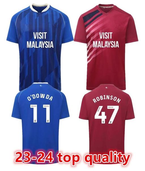 

2023/24 cardiff ralls kids kit soccer jerseys philogenep rinom colwill ratcliffe o'dowda home 2023/24 kids kit football shirts uniforms, Black;yellow