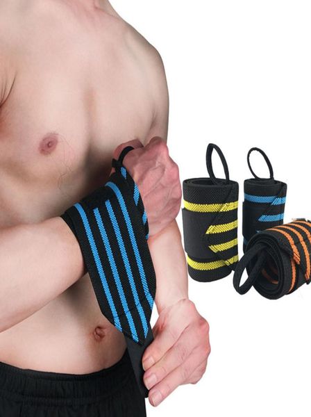 

1 pair hand wraps wrist strap weight lifting wrist wraps powerlifting bodybuilding breathable safety wrist support whole2974946, Black;red