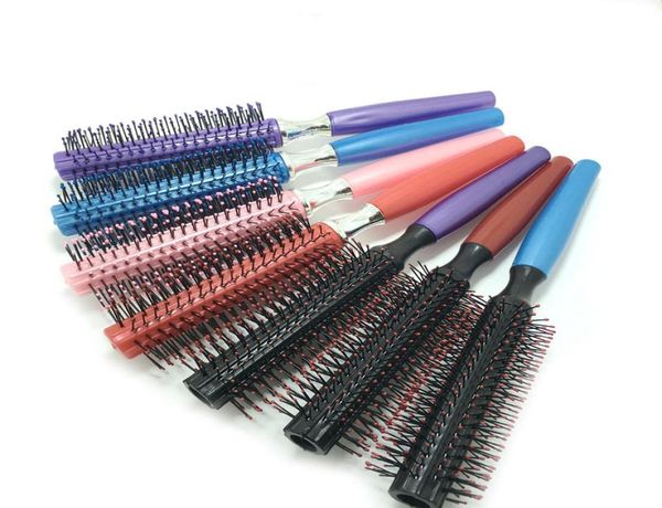 

10 years store new pro salon roller comb round comb hair straight hair comb hairstyling brush6874616, Silver