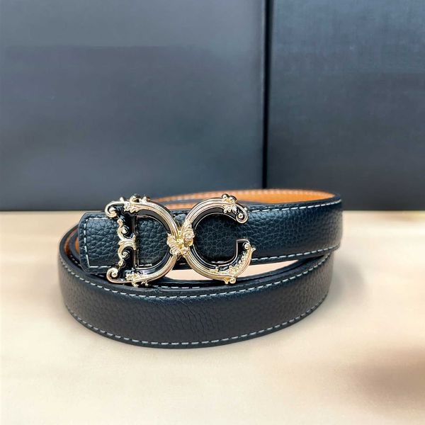 

luxury letter buckle women leather waistband width 2.5cm classic lychee grain mens casual womens jeans accessory belts designer belt wholesa, Black;brown