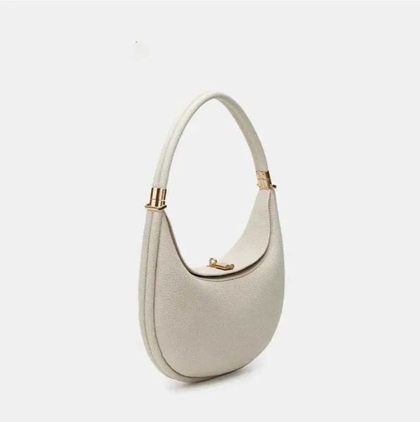 

songmont luna bags luxury designer underarm hobo shoulder half moon leather purse clutch bags handbag crossbody niche high sense