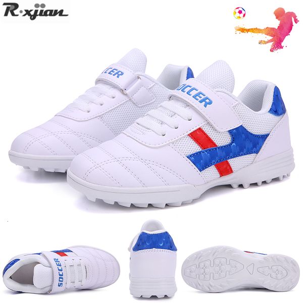 

safety shoes spring children soccer kids boys white nonslip outdoor sports competition training football girl 2939 230810, Black;brown