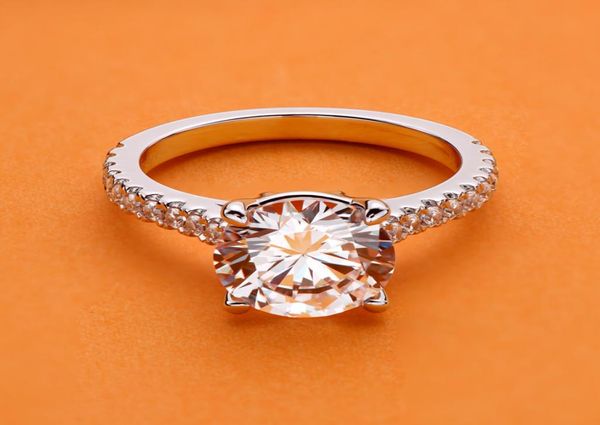 

ainuoshi 3 carat round cut engagement ring for women white gold plated 925 sterling silver anniversary ring wedding band y2001065631195, Slivery;golden