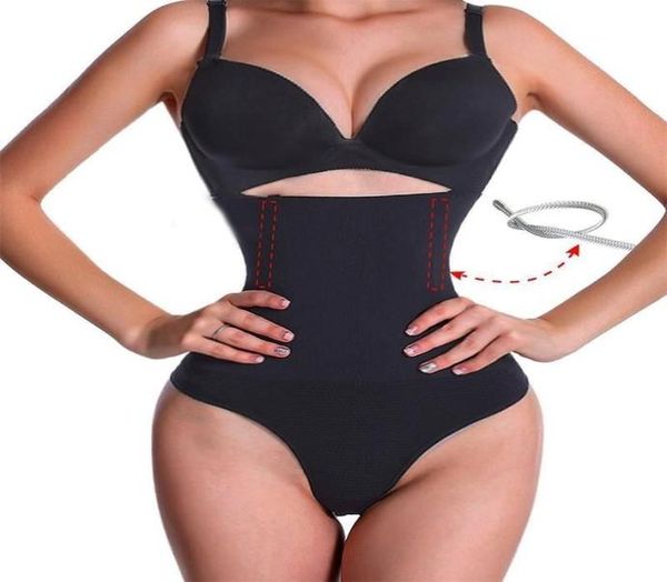 

womens body shaper waist trainer shapers waist control panties cincher underbust corset shapewear8635488, Black;white