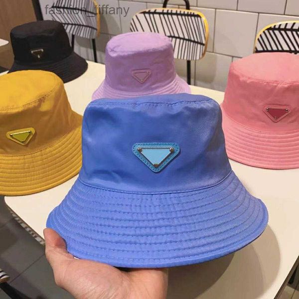 

fashion caps bucket hats for mens woman 7 color optional casual fitted cap highly quality, Blue;gray
