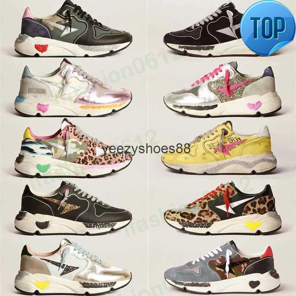 

shoes dirty sneakers casual shoe italian brand running sole for designer do-old with mid slide star leopard suede mixed leather, Black