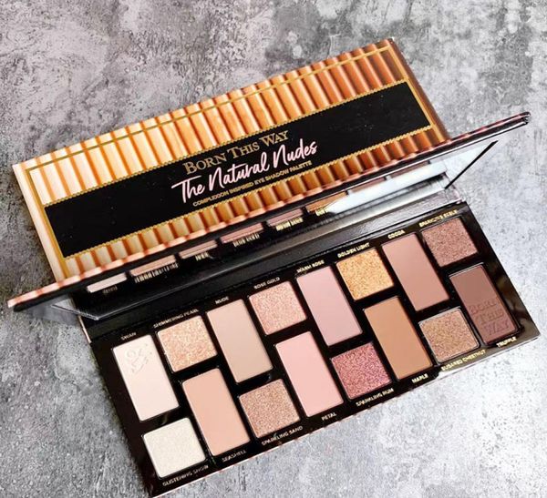 

16colors born this way eye shadow the natural nude luminous eye shadow shimmer matte5457572