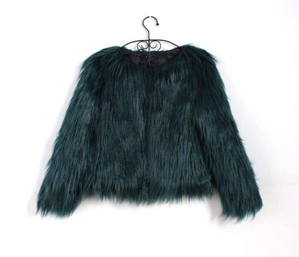 

bigsweety floating hair jacket fur coat women fur overcoat imitation faux jackets hairy party warm coat plus size7928522, Black
