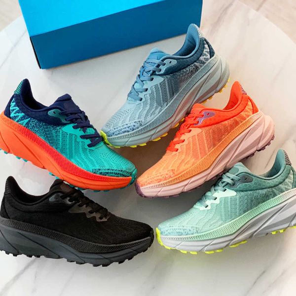 

men hoka sneakers challenger 7 trainers women running shoes blcak outdoor designer sports shoes 35-45 with box no460
