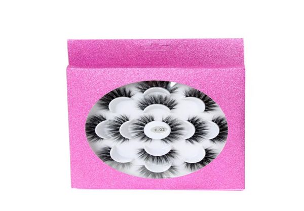 

7 pairs natural false eyelashes 9 styles fake lashes long makeup 3d mink lashes extension eyelash mink eyelashes for beauty4845332