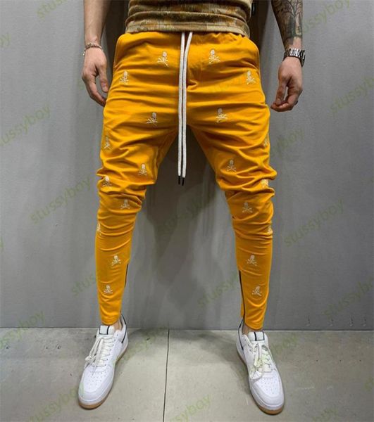 

mens casual drawstring pants men sport fitness workout running overalls trousers sports joggers pant5126490, Black