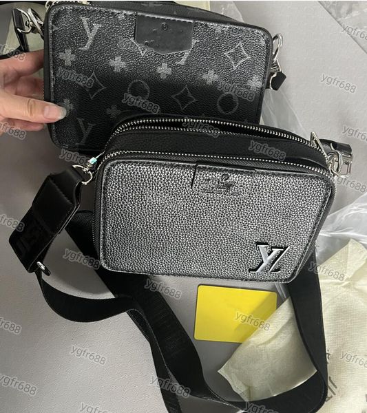 

men's shoulder bags man briefcase leather crossbody bag men women messenger bags wallet satchel handbag business leather designer bag p