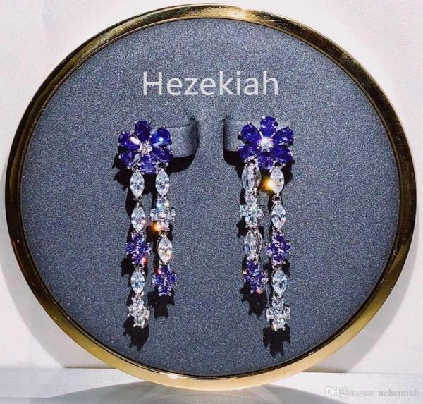 

hezekiah 925 tremella needle flower earrings tassels eardrop temperament lady dance party highend quality luxury fashion earrings2357180, Golden