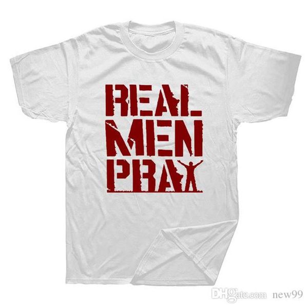 

2019 mens designer t shirts god is love jesus is wonderful team jesus evolution real men pray t shirt christian shirt 299q, White;black