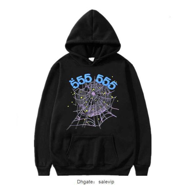 

spider hoodies mens hooded sweater sp5der designer hoodie men women sweatshirt pullover shirt 3d printed sportswear y2k oversize hoody, Black