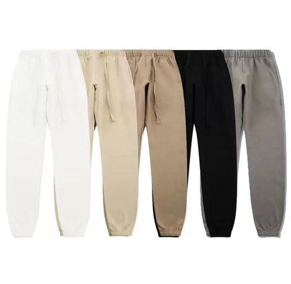 

2022 autumn winter usa reflective pants trousers casual matcha green coffee brown drawstring sweatpants men women jogger5701966, Black
