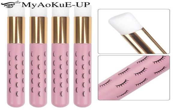 

makeup brushes 10 eyelash cleaning brush lash extension shampoo applicator eyebrow nose brush wash bottle skin care makeup tool cl4585945