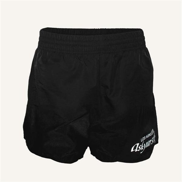 

reflective shorts men women 1 pants drawstring mesh zipper shorts breeches324n, Black