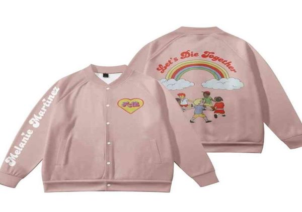 

melanie martinez merch let039s die together sweatshirt baseball uniform jacket men women tracksuit 2022 funny clothes2104096, Black