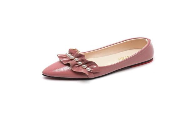 

flat shoes cnfsnj brand pu patent leather girls party show wedding big kids ankle strap pearl beading pendant princess92933813595037, Black;grey