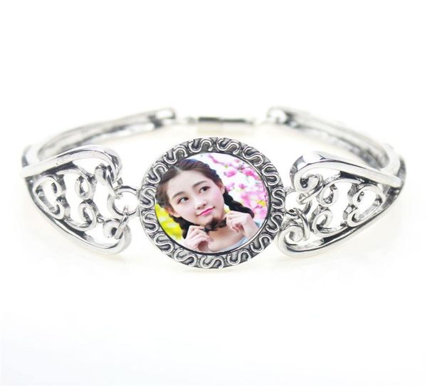 

button bracelets for dye sublimation fashion women bracelet jewelry with magnet buckle heart transfer blank diy custom consumables5519647, Black