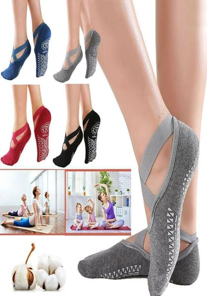 

women039s antislip fitness dance pilates socks professional indoor yoga five toe backless exercise ballet lady training access4743036, Black