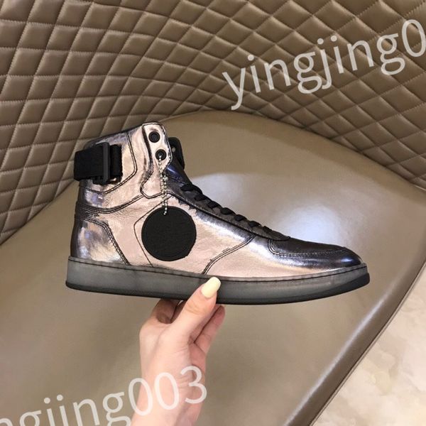 

designer sneaker virgil trainer casual shoes calfskin leather white blue letter overlays platform low sneakers size 39-45 rd0810, Black