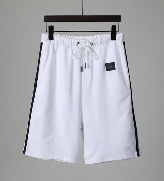

man039s casual shorts mens fishion sportshort knee length loose relaxed elastic waist comfortable summer embroidery size m3xl 4477209, White;black