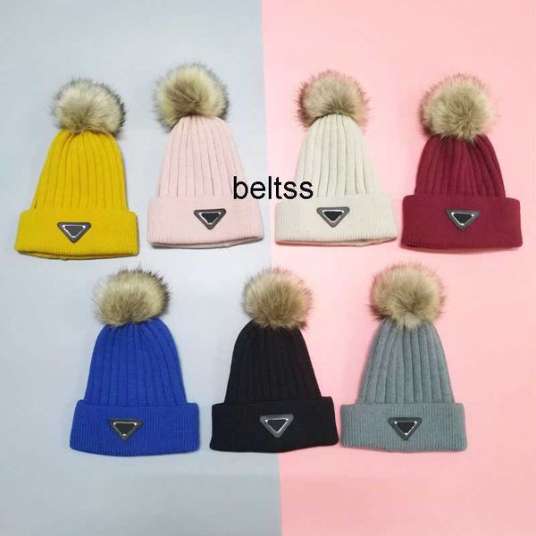 

fashion winter beanies caps hats for women men outdoor bonnet with real raccoon fur pompoms warm girl cap snapback woman pompon skull beanie, Blue;gray