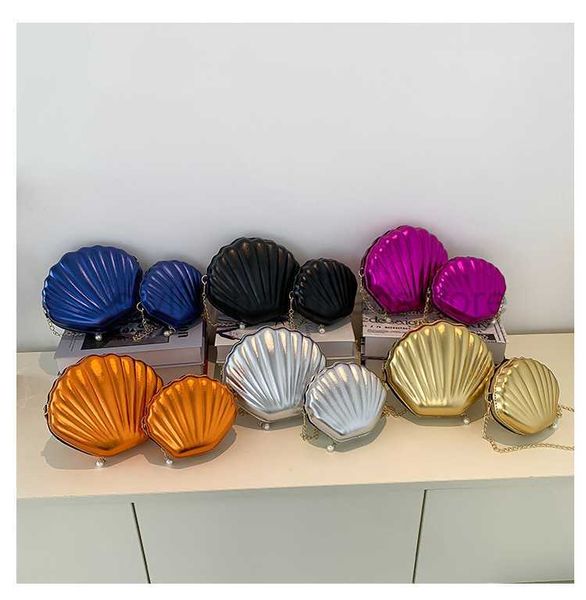 

shoulder lacquer leather glossy 2023 spring one shoulder high texture trend shell small and fashionable minimalist bagstylishhandbagsstore