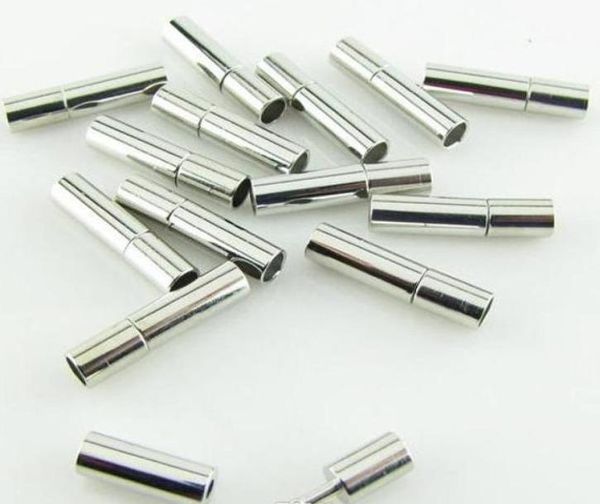 

stainless steel bayonet clasps for 3mm leather cord 100pcslot8910125