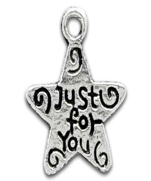 

100pcs tibetan silver tone just for you0123456789109988065, Black