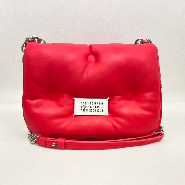 

margiela mens travel sling the tote clutch bag genuine leather womens cross body lady luxury chain square shoulder bags handbag designer fas