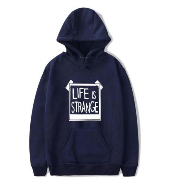 

game life is strange hoodie sweatshirt with hat men women whatif print funny winter life is strange caulfield pullover dhlothe5642013, Black