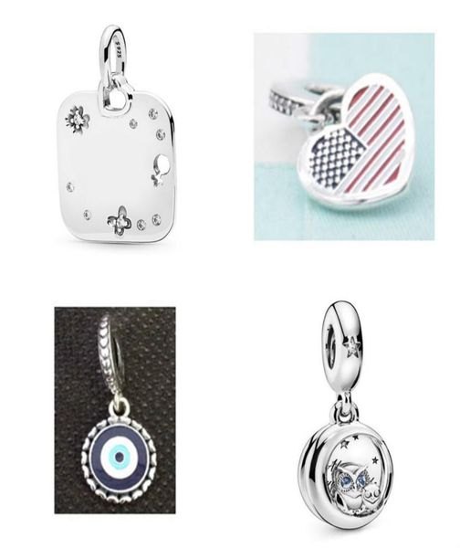 

new 100 925 sterling silver charm 397916cz 798398nbcb01236247312, Black