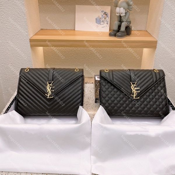 

large size envelope bag women one shoulder crossbody bag designer handbag v-shaped and diamond shaped quilting messenger bag envelope bag to