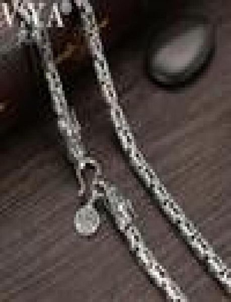 

luxury s925 men039s chains 925 sterling silver necklace men dragon clasp heavy thick chain necklace handmade thai silver jewel8681065