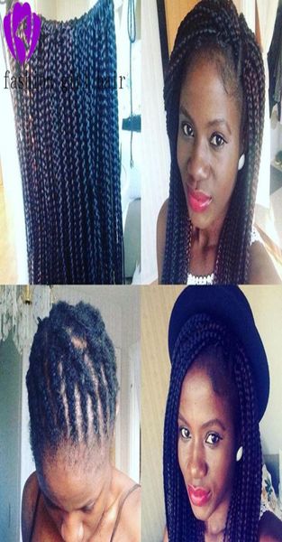 

synthetic lace front box braids wigs black heat resistant crochet braiding hair for women party long cosplay wig3701170, Black;brown