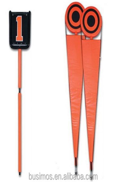 

football down box and chain set football yard markers orange4459358