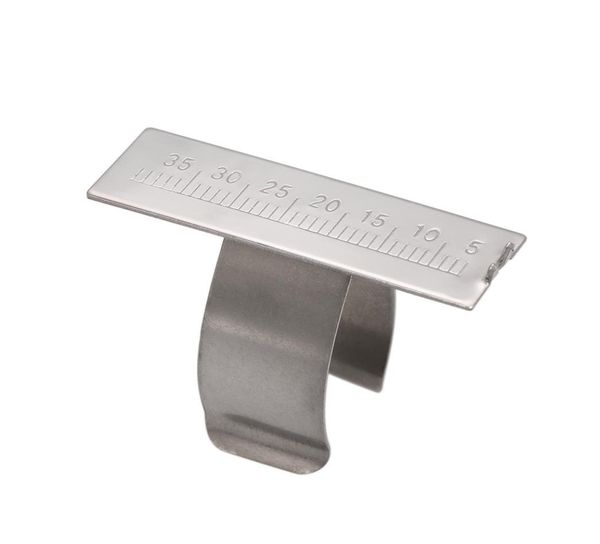 

dental finger ruler span measure scale endodontic instrument for dentist stainless steel 35mm gauge4327553