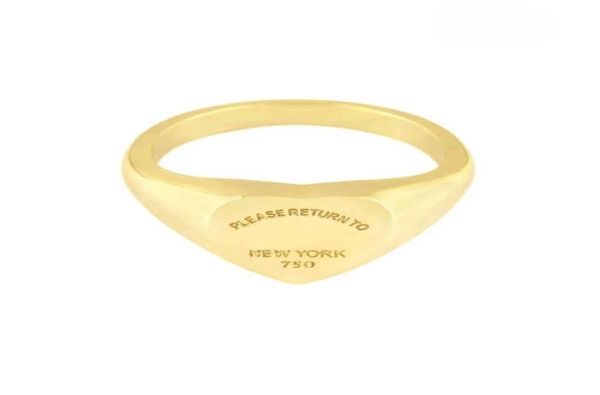 

est edition women mens band ring stainless please return to york heart anillos rings gold silver rose color t jewelry53428223827584, Golden;silver