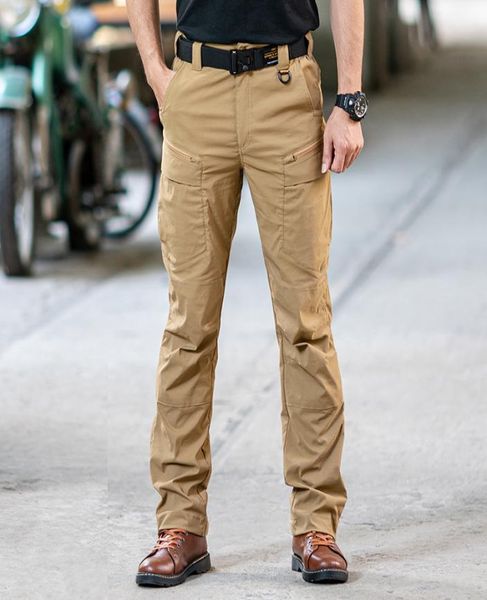 

new knight tactical pants men039s cargo casual pants combat swat army active military work cotton male trousers mens 2009258959312, Black
