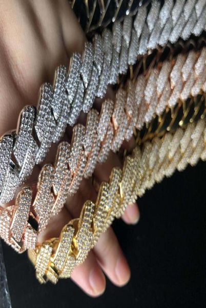 

19mm prong cuban link chain for men hiphop jewelry012344380350, Silver