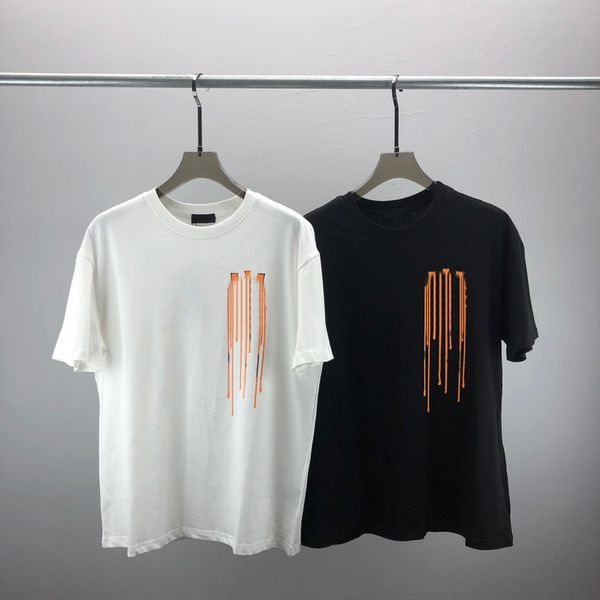 

men's plus tees & polos round neck embroidered and printed polar style summer wear with street pure cotton t-shirts 571, Black