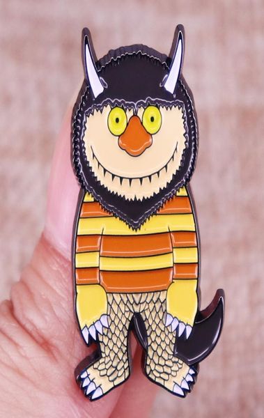 

wild animal adventure paradise brooch fantasy film badge backpack lapel pin accessories gift1795980, Blue