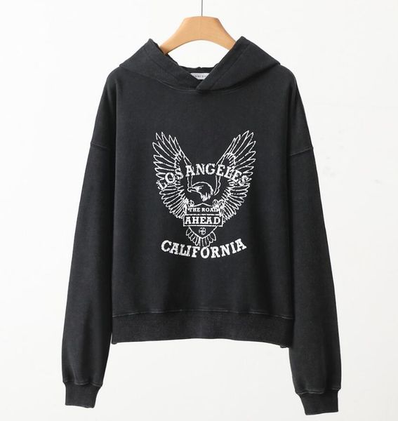 

womens hoodie pullover anine sweatshirt designer hoodies women clothing, Black