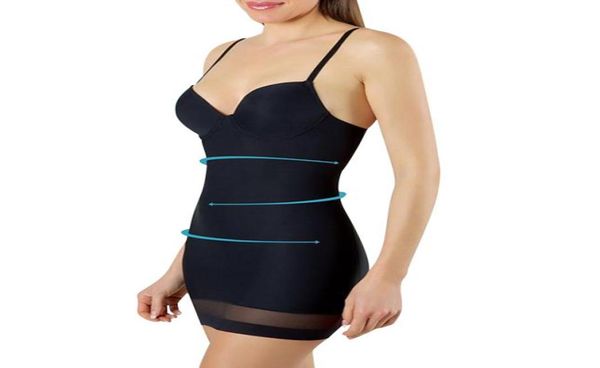 

women slimming underwear control slips push up dress body shaper shapewear spaghetti strap waist trainer lingerie6998993