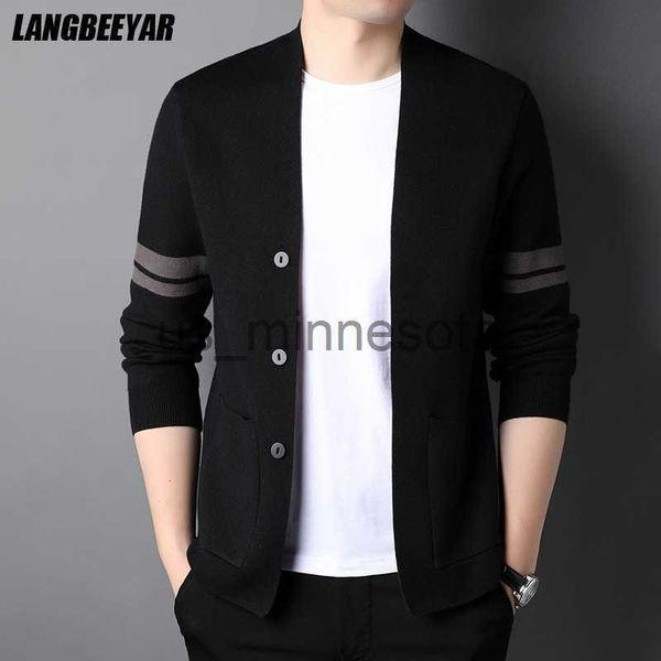 

men's jackets grade new brand designer luxury fashion knit mens cardigan sweater korean casual plain trendy coats jacket men clothing j, Black;brown