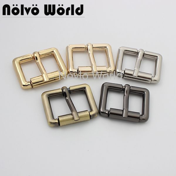 

bag parts accessories 1050 pieces 6 colors chrome durable 25mm 1'' rectangle slider buckle for chain adjust triglide 230810, Black
