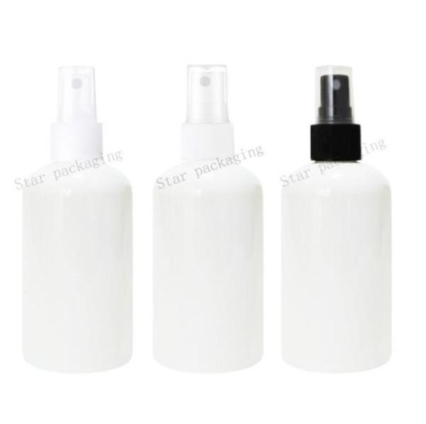 

40pcslot 250ml white fine sprayer pump empty plastic bottles 84oz plastic perfume spray bottle pump spray bottle 250cc vial2920605